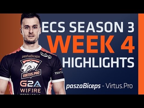 ECS Season 3 - Week 4 Highlights - 4K 60 FPS