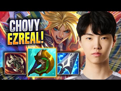 CHOVY LITERALLY GOD MODE WITH EZREAL! - GEN Chovy Plays Ezreal ADC vs Sivir! | Season 2023