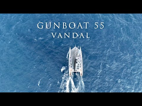 Catamaran For Sale | "VANDAL": The Ultimate Performance Gunboat 55 Cruiser Awaits!