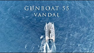 Catamaran For Sale | "VANDAL": The Ultimate Performance Gunboat 55 Cruiser Awaits!