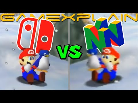 More Super Mario 64: Mario 3D All-Stars Graphics Comparisons! (Switch vs. N64)