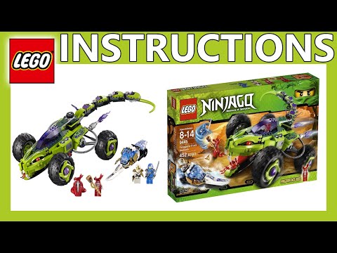 LEGO Instructions | Fangpyre Truck Ambush | 9445 | LEGO NINJAGO 2012
