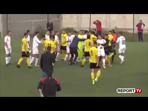 Report TV -Tjetër rast dhune në futbollin shqiptar