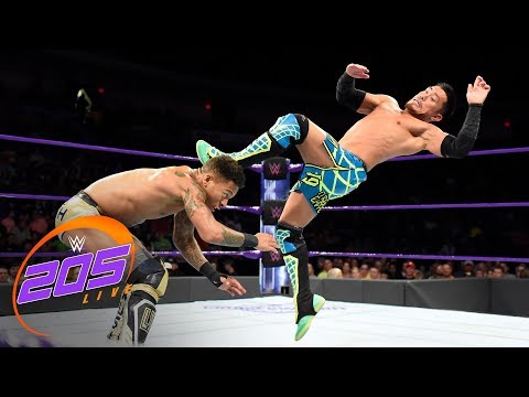 Akira Tozawa vs. Lio Rush: WWE 205 Live, July 17, 2018
