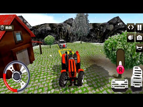 Real Cargo Tractor Trolley Simulator - Pull Tractor Farming Vehicles Drive - Android Gameplay