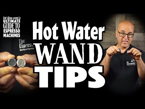 1st-line.com's Ultimate Guide to Espresso Machines: Hot Water Wand Tips
