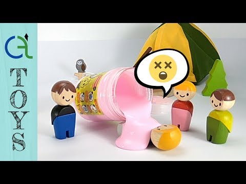 Organic Baby Toys Story | Be Careful With Slime Spills