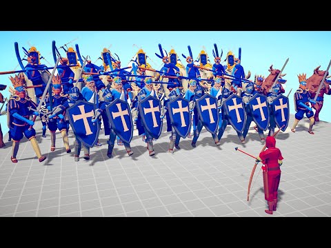 ARCHER GOD 👹 Vs 👑 EVERY BOSS x100 / Totally Accurate Battle Simulator ( TABS )