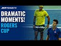 Top 5 Dramatic Tennis Moments At The Rogers Cup!