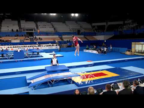 SHEVELAN Ruth (GBR) W - 2019 Trampoline Worlds, Tokyo (JPN) - Qualification Double Mini R2