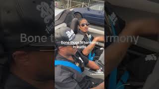 Layzie Bone with Bone Thugs N Harmony in Watts #shorts