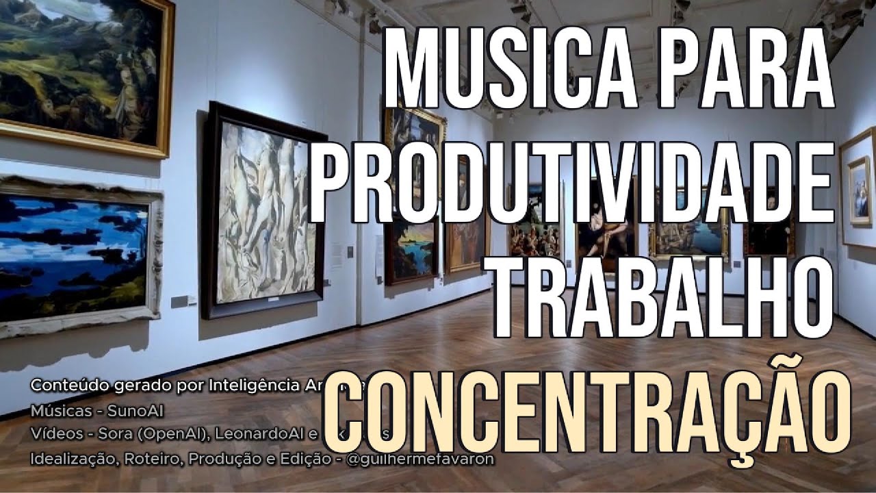 Música Para Estudar Trabalhar Foco e Concentração