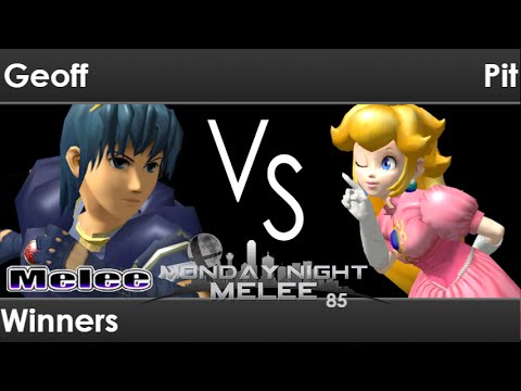 MNM 85 - Geoff (Marth) vs Pit (Peach) Winners - Melee