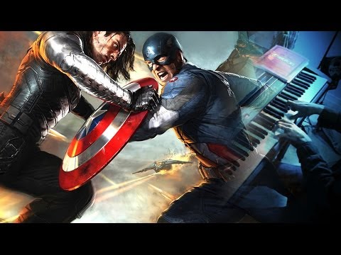 CAPTAIN AMERICA: THE WINTER SOLDIER - End Of The Line (Piano Solo) + Sheet Music