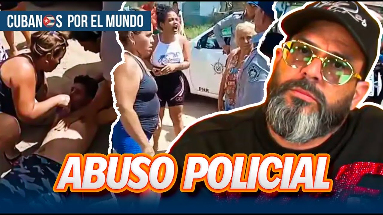 La represión no se detiene: un joven cae al piso tras golpiza policial en Cuba