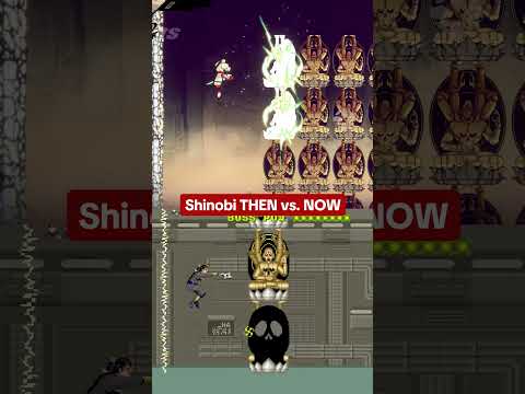 Shinobi: Art of Vengeance paying homage to the original SEGA series