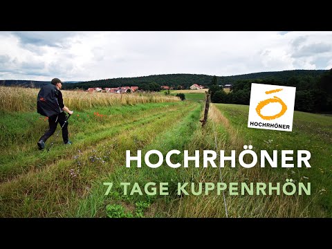 HOCHRHÖNER - Solo Slowtrekking von Bad Kissingen bis Bad Salzungen auf der Kuppenrhön