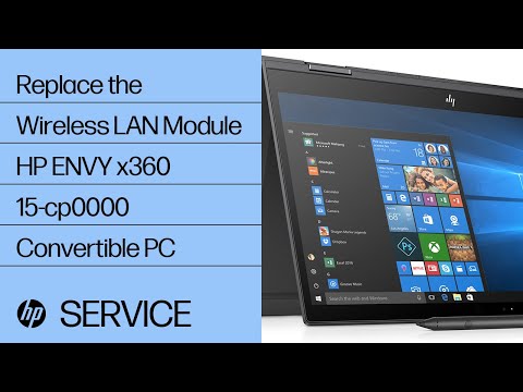 Replace the Wireless LAN Module | HP ENVY x360 15-cp0000 Convertible PC | HP