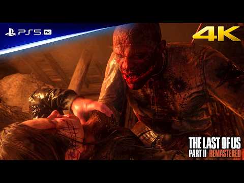 THE LAST OF US 2 REMASTERED Walkthrough Gameplay Part 8 | Ultra Graphics PS5 Pro [4K 60FPS]