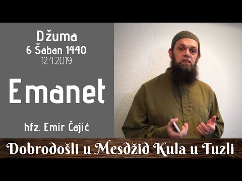 Džuma | hfz. Emir Čajić | Emanet