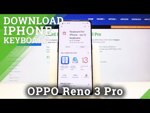 How to Install iPhone-like Keyboard in OPPO Reno 3 Pro – Add Keyboard