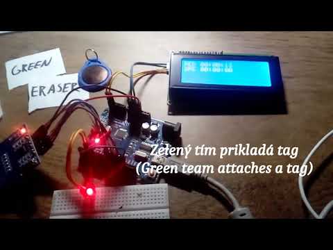 Airsoft / Paintball Domination Timer - Arduino + RFID RC522 - DOMINATOR