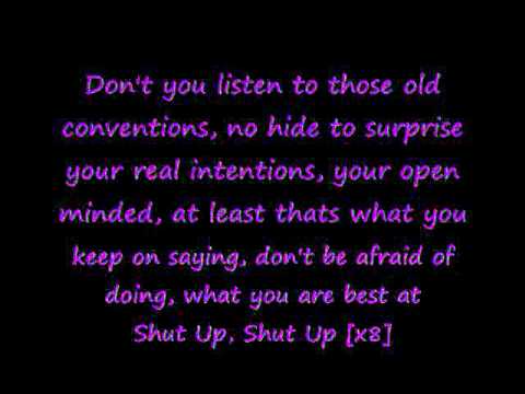 Shut Up - Sin With Sebastian (with lyrics) :)