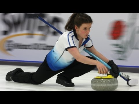 CURLING: SCO-SWE World Mixed Doubles Chp 2013 - 1/4 Final