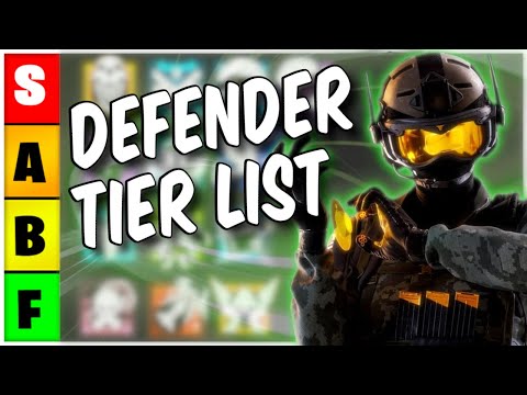 The BEST Defending Operator Tier List! (Y7S4 Solar Raid) - Rainbow Six Siege