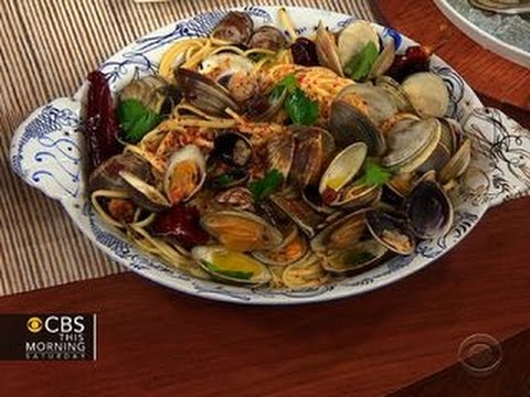 Chef Dave Pasternack's south bay oysters on THE Dish