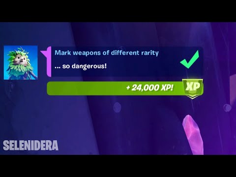 Easy Method To Mark weapons of different rarity (7) | Fortnite Week 7 Epic Quests