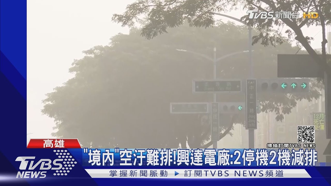 好髒!中南部空品差 高雄11空品站亮紅燈