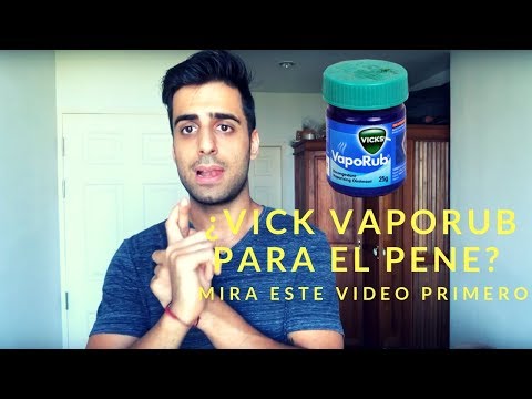 Sirve El Vick Vaporub Para El Pene? Estos Son Sus Efectos En Los Genitales