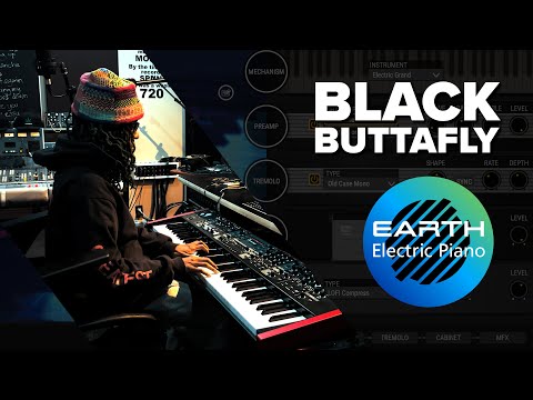 Black Buttafly X EARTH Electric Piano