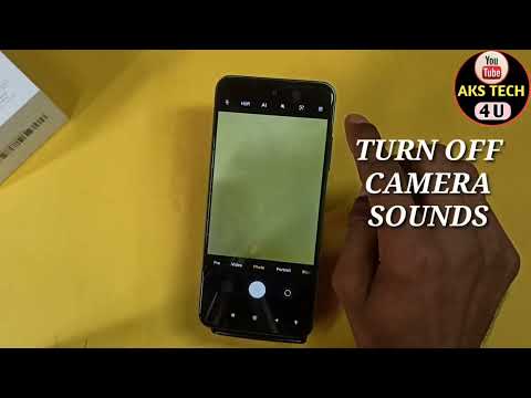 How To Turn Off Camera Sound in Xiaomi 11i 5G | Xiaomi 11i 5G me Camera Shutter sound