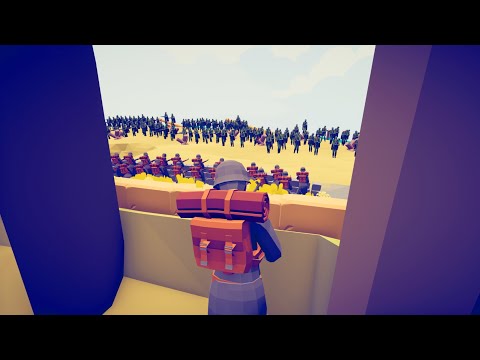 150x SOVIET ARMY ATTACK ENEMY VILLAGE - Totally Accurate Battle Simulator TABS