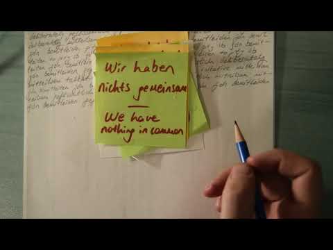 ASMR German to English Language Practice with Ukulele Background Music - No Speaking