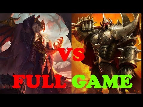 SWAIN VS Mordekaiser TOP  - Swain GamePlay S8 RANKED -Swain TOP - League of Legends