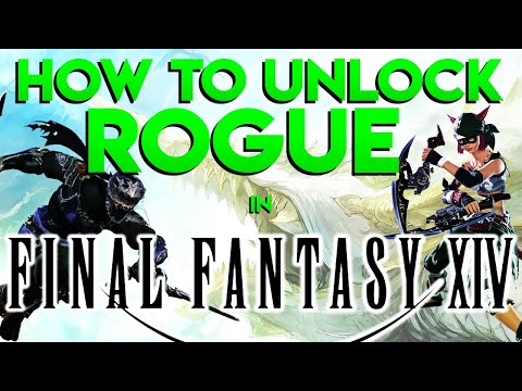 How to Unlock ROGUE Class/Job in #FinalFantasyXIV | #Rogue #Guide #NewPlayer #FFXIV