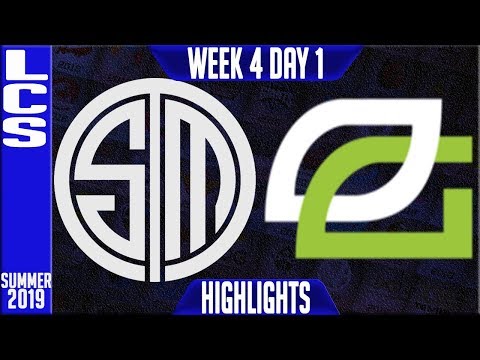 TSM vs OPT Highlights | LCS Summer 2019 Week 4 Day 1 | Team Solomid vs Optic Gaming