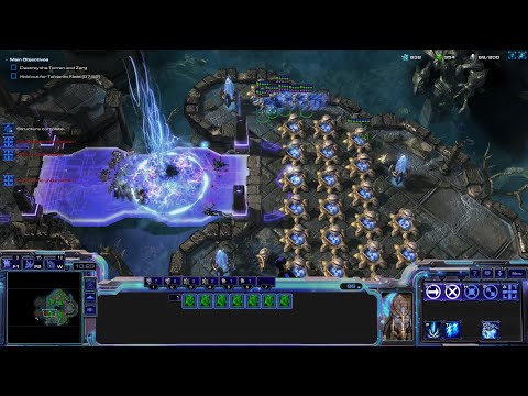 StarCraft 2 Wings of Liberty Reversed Campaign Mission 4 - Smash and Grab