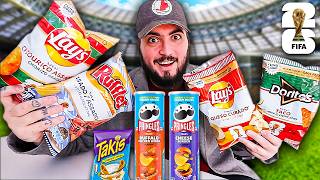 Provei TODAS as BATATAS FRITAS do MUNDIAL de FUTEBOL FIFA 2026 | EDIÇÃO LIMITADA