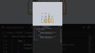 I Made 10 CSS Bottle Loader Animations #coding #webdevelopment #programming #htmlcss #loader