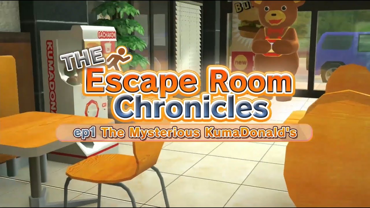 The Escape Room Chronicles: Episode 1 – The Mysterious KumaDonald's (PC) trailer teaser