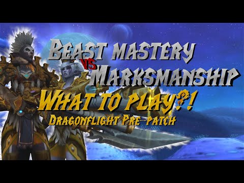 DF Pre-patch - Beast mastery VS Marksmanship Hunter! Which is better? | Dragonflight