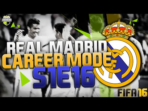 FIFA 16: Real Madrid Career Mode - S1 E16 - "CHAMPIONS LEAGUE Ro16!!!"