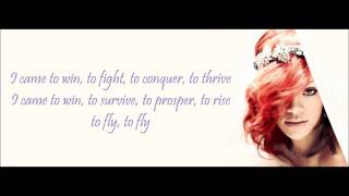 Nicki Minaj - Fly (feat. Rihanna) Lyrics Video