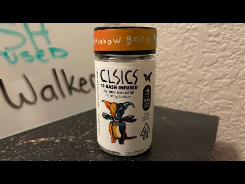 CLSICS Hash Infused .3g Dog Walkers | Review