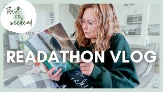Thrill til the Weekend READING VLOG // I read 2 books, went back to work, & got surprise mail 🔪👻🩸