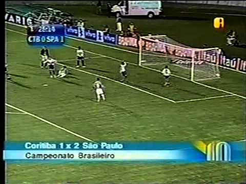 Coritiba 1 x 2 São Paulo - Campeonato Brasileiro 2004